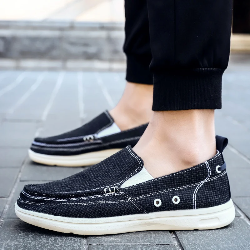 UNN New Arrival Boat Sneakers Adult Men's Loafer Canvas Shoes Slip On Black Casual Lazy Driving Shoes For Men Footwear
UNN New Arrival Boat Sneakers Adult Men's Loafer Canvas Shoes Slip On Black Casual Lazy Driving Shoes For Men Footwear