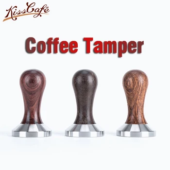 57.5mm Stainless Steel Base Thickening Wooden Handle Tamper Espresso Coffee Powder Hammer Compactor Solid Powder Hammer
57.5mm Stainless Steel Base Thickening Wooden Handle Tamper Espresso Coffee Powder Hammer Compactor Solid Powder Hammer