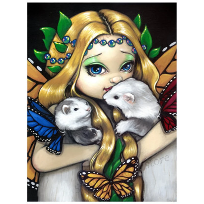 5D DIY Diamond Painting Cartoon Girl Crystal Diamond Pattern Cross Stitch Hand Embroidered Crafts Decoration
5D DIY Diamond Painting Cartoon Girl Crystal Diamond Pattern Cross Stitch Hand Embroidered Crafts Decoration