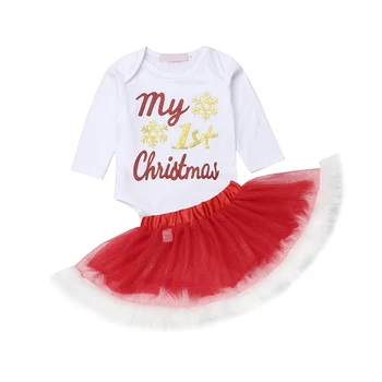 2pcs Newborn Baby Girl Skirt Set My First Christmas Bodysuits Tutu Mesh Lace Princess Infant Toddler Cute Lovely Party Xmas Gift
2pcs Newborn Baby Girl Skirt Set My First Christmas Bodysuits Tutu Mesh Lace Princess Infant Toddler Cute Lovely Party Xmas Gift