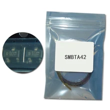 100 pçs/lote smbta42 sot-23 s1 mosfet transistor npn alta tensão 300v efeito de campo transistor smd 0.5a alta potência conjunto(China)