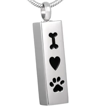 IJD12477 Pet Cremation container jewelry boys girls,Simple Bone Heart Paw Print Pet urn Pendant for Ashes memorial Accessaries
IJD12477 Pet Cremation container jewelry boys girls,Simple Bone Heart Paw Print Pet urn Pendant for Ashes memorial Accessaries