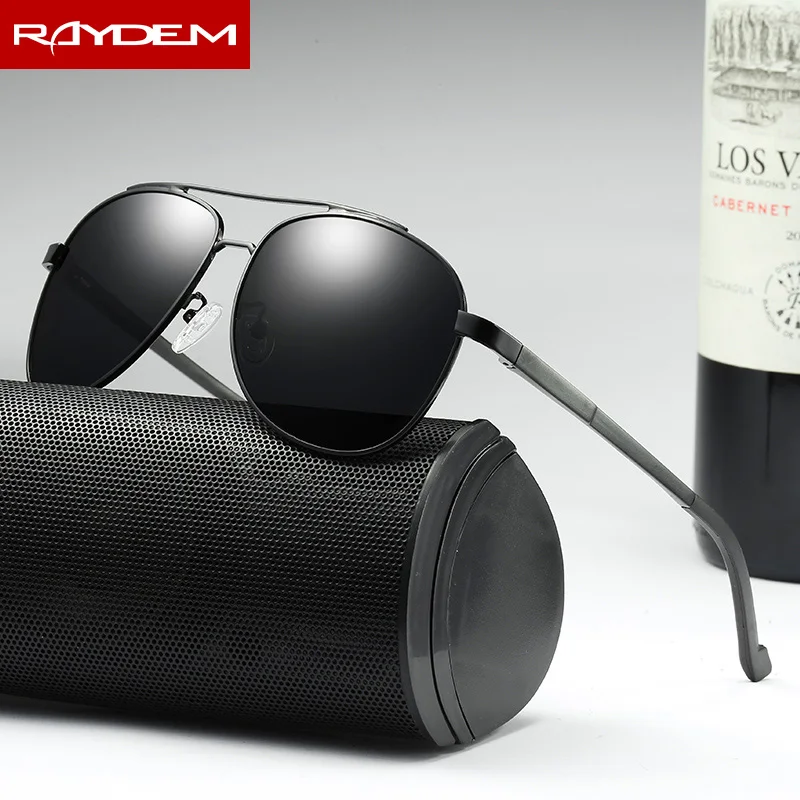 Raydem 2018 Polarized Sunglasses Men Classic Designer Pilot Aviation Style Fashion Male Sun Glasses Alloy frame CR39 Eyeglasses
Raydem 2018 Polarized Sunglasses Men Classic Designer Pilot Aviation Style Fashion Male Sun Glasses Alloy frame CR39 Eyeglasses