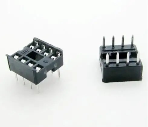 60PCS/Lot 8 Pin DIP Square Hole IC Sockets Adapter 8Pin Pitch 2.54mm Connector Resistor
60PCS/Lot 8 Pin DIP Square Hole IC Sockets Adapter 8Pin Pitch 2.54mm Connector Resistor