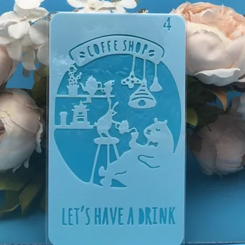 4x7inch Drink Bear DIY Layering Stencils Painting Scrapbook Coloring Embossing Album Decorative Card Template
4x7inch Drink Bear DIY Layering Stencils Painting Scrapbook Coloring Embossing Album Decorative Card Template