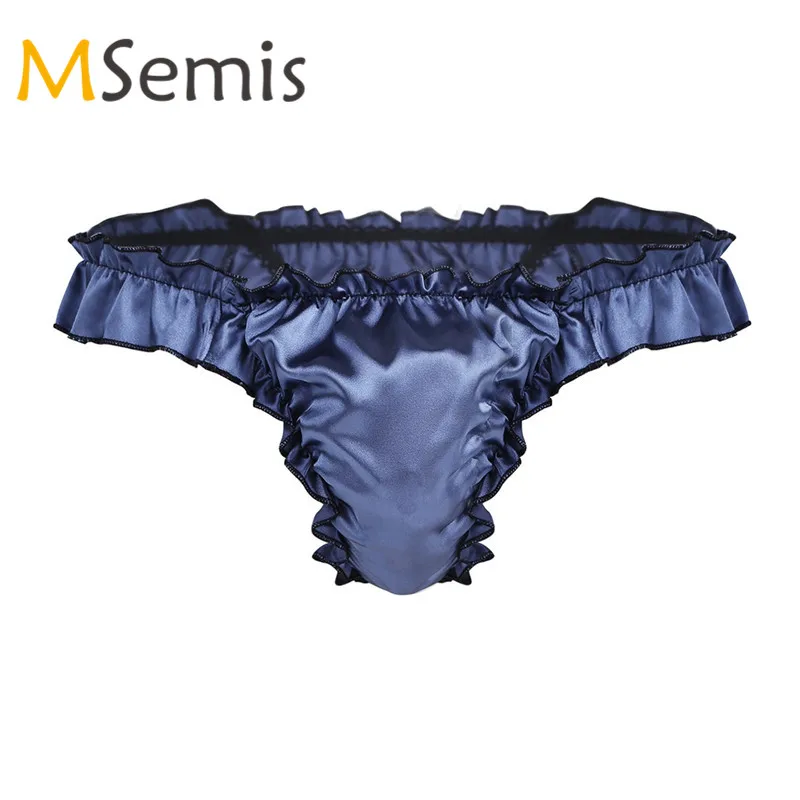 Sissy Bikini Swimsuit Gay Swimwear Mens Sexy Lingerie G-String Thong Briefs Gay Underwear Shiny Ruffled Frilly Thong Panties
Sissy Bikini Swimsuit Gay Swimwear Mens Sexy Lingerie G-String Thong Briefs Gay Underwear Shiny Ruffled Frilly Thong Panties
