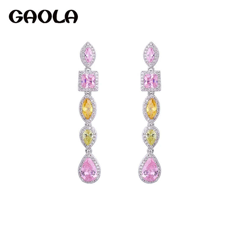 GAOLA 2017 New Long Geometric Shape Women Dangle Earrings Cubic Zirconia Jewelry Earrings GLE6475Y
GAOLA 2017 New Long Geometric Shape Women Dangle Earrings Cubic Zirconia Jewelry Earrings GLE6475Y