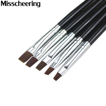 5pcs/set Professional Nail Art Acrylic UV Gel Salon Pen Flat Brush Kit Drawing Nail Tools
5pcs/set Professional Nail Art Acrylic UV Gel Salon Pen Flat Brush Kit Drawing Nail Tools