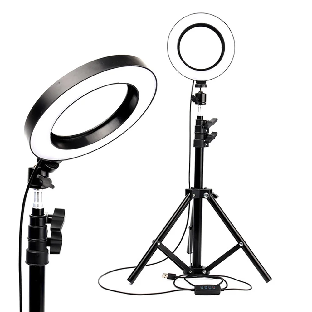 10 inch 16cm USB Interface Dimmable LED Selfie Ring Light With Bluetooth Automatic Timer Camera Phone Video Makeup Lamp
10 inch 16cm USB Interface Dimmable LED Selfie Ring Light With Bluetooth Automatic Timer Camera Phone Video Makeup Lamp