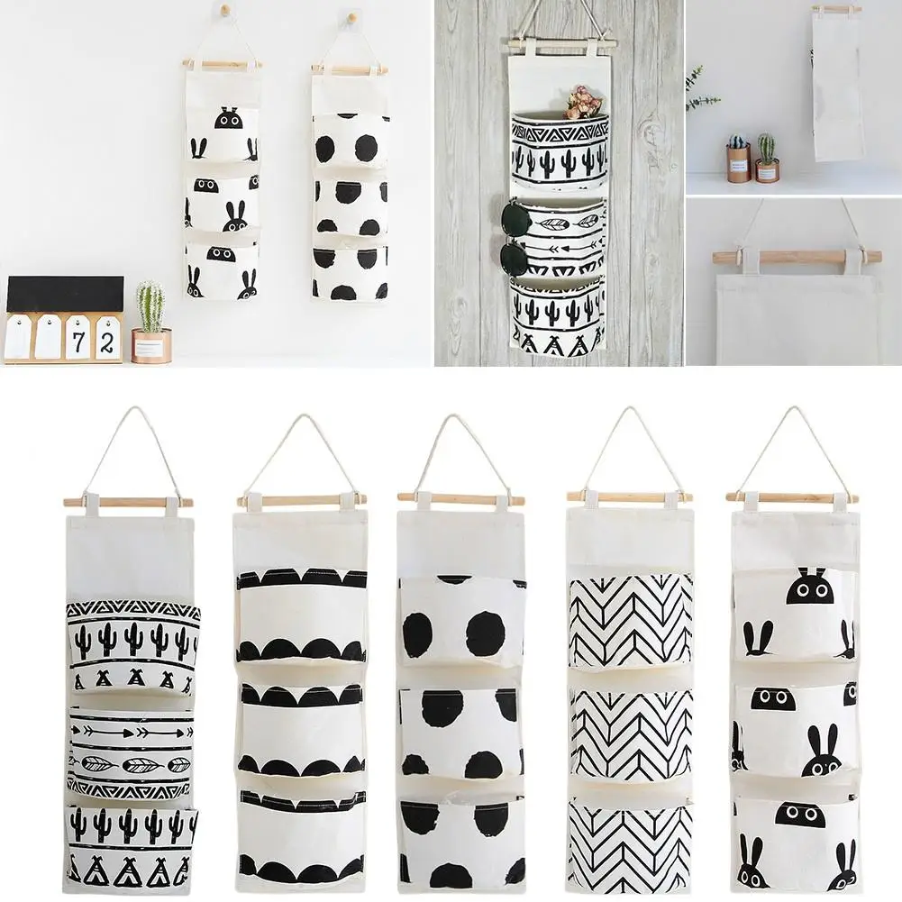 3 Pockets New Fashion Door Wall Hanging Storage Pouch Bag Home Closet Sundries Organizer
3 Pockets New Fashion Door Wall Hanging Storage Pouch Bag Home Closet Sundries Organizer