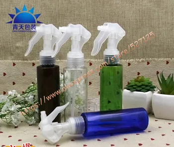 100ml clear/blue/green/brown PET trigger spray bottle with clear sprayer gun.watering spray bottle,toilet water refillable bott
100ml clear/blue/green/brown PET trigger spray bottle with clear sprayer gun.watering spray bottle,toilet water refillable bott