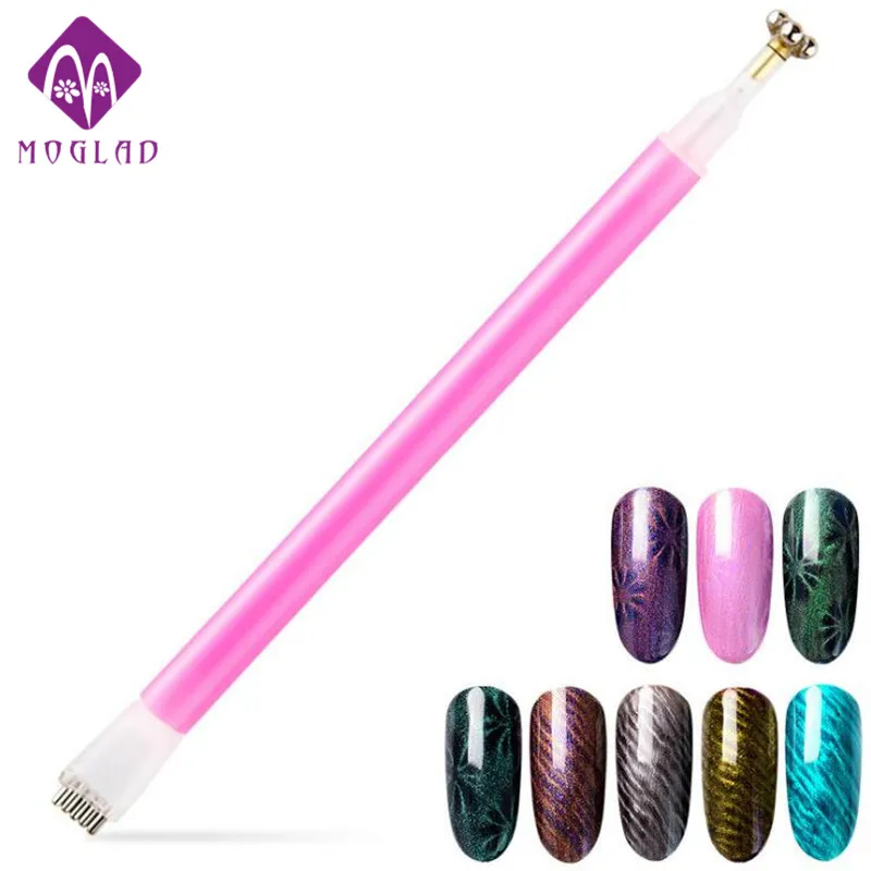2018 New design double head nail cat eye magnetic stick flower stripe pattern 3D cat eye magnet pen
2018 New design double head nail cat eye magnetic stick flower stripe pattern 3D cat eye magnet pen