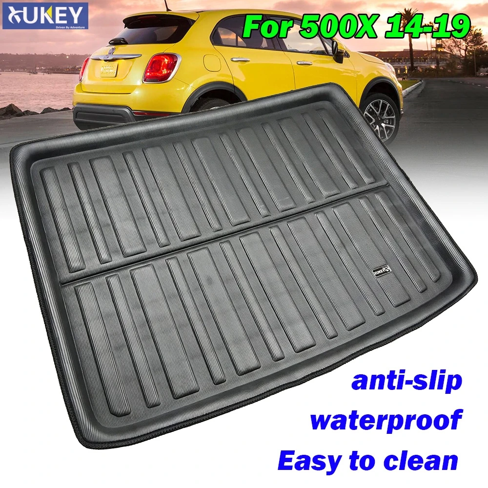Tailored Rear Trunk Liner Boot Cargo Mat Tray Floor Carpet Protector For Fiat 500X 2014 2015 2016 2017 2018 2019
Tailored Rear Trunk Liner Boot Cargo Mat Tray Floor Carpet Protector For Fiat 500X 2014 2015 2016 2017 2018 2019