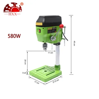 HXX 220V Mini Drilling Machine Drill Press Bench Small Electric Machine Work Bench Vise Fixture Work Table Gear Drive 580W 710W
HXX 220V Mini Drilling Machine Drill Press Bench Small Electric Machine Work Bench Vise Fixture Work Table Gear Drive 580W 710W