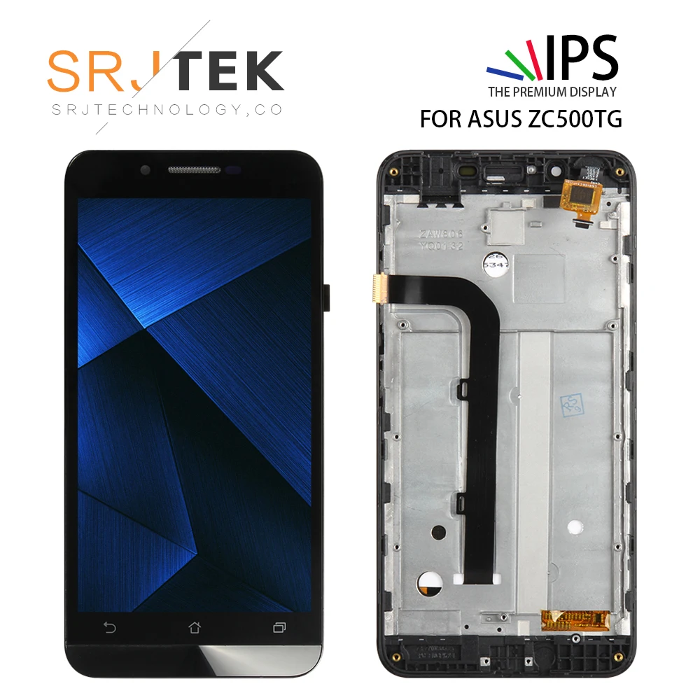 5" For Asus ZenFone Go ZC500TG Z00VD LCD Display Panel Touch Screen Digitizer Glass Sensor Assembly / Frame
5" For Asus ZenFone Go ZC500TG Z00VD LCD Display Panel Touch Screen Digitizer Glass Sensor Assembly / Frame