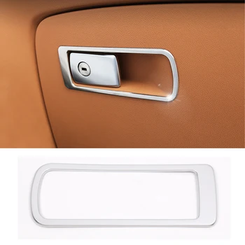 Silver ABS Chrome Car Interior Glove Box Handle Frame Switch Trim Cover Sticker For BMW 5 Series G30 2018-2019 Car Accessories
Silver ABS Chrome Car Interior Glove Box Handle Frame Switch Trim Cover Sticker For BMW 5 Series G30 2018-2019 Car Accessories