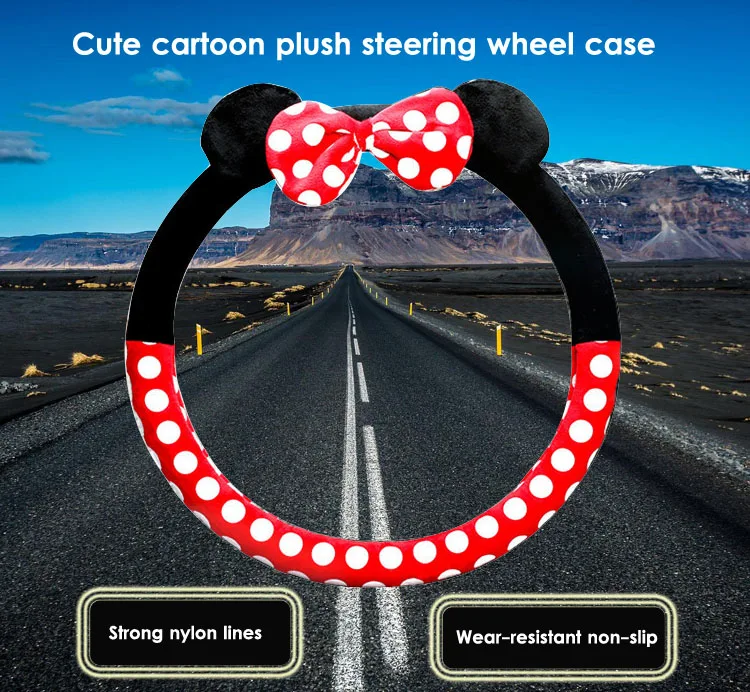 Hot Selling Car Steering Wheel Cover Cute Cartoon Winter Plush Mickey Women Girl Car Interior Accessories Styling Decorations
Hot Selling Car Steering Wheel Cover Cute Cartoon Winter Plush Mickey Women Girl Car Interior Accessories Styling Decorations