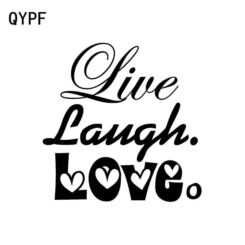 Фото QYPF 14 см * креативная живая Смешная любовь комбинированная виниловая наклейка на