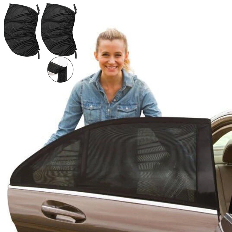 2Pcs Car Window Cover Sunshade Curtain UV Protection Shield Sun Shade Visor Mesh Solar Mosquito Dust Protection Car-covers
2Pcs Car Window Cover Sunshade Curtain UV Protection Shield Sun Shade Visor Mesh Solar Mosquito Dust Protection Car-covers