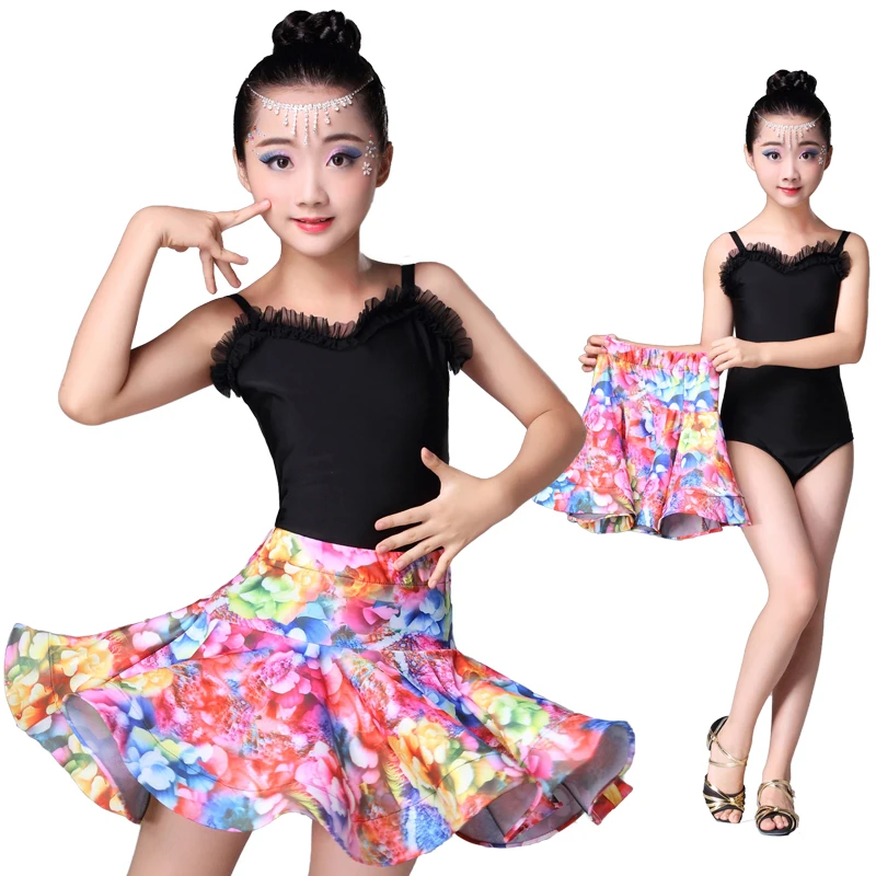 Children Latin Dress Girls Sling Print Pattern Dance Skirt Competition Practice Performance Clothing Girl Latin Dress Kids Skirt
Children Latin Dress Girls Sling Print Pattern Dance Skirt Competition Practice Performance Clothing Girl Latin Dress Kids Skirt