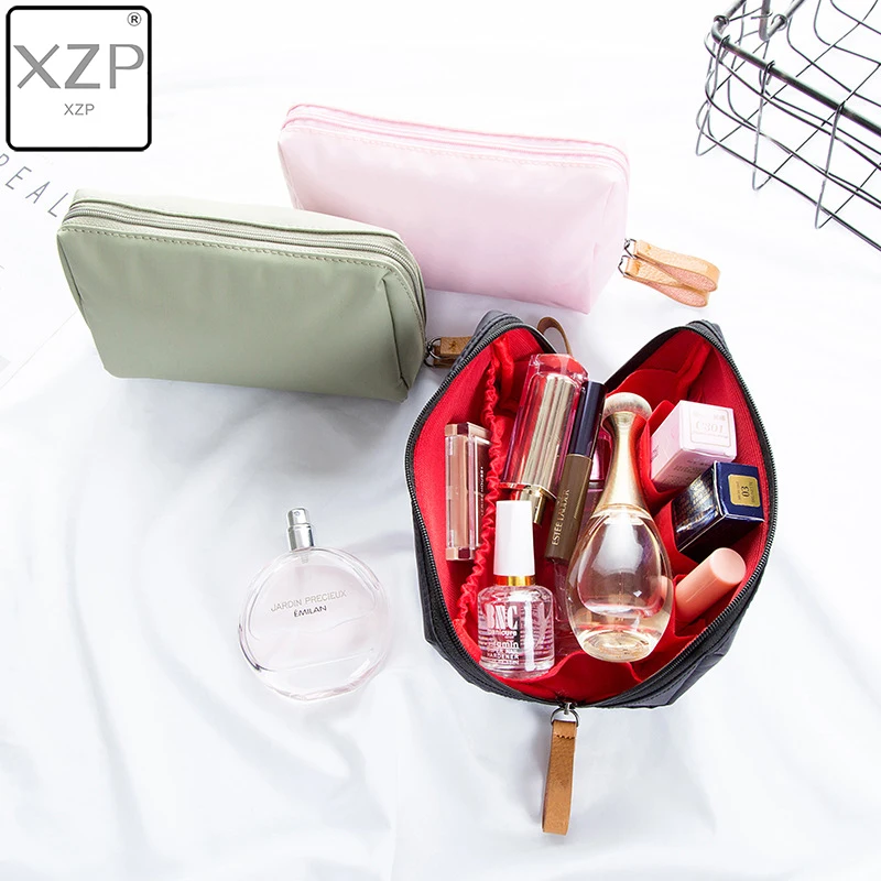 XZP Solid Color Cosmetic Bag Women Makeup Bag and Case Professional Nylon Travel Makeup Bag Organizer Kits Storage Pouch
XZP Solid Color Cosmetic Bag Women Makeup Bag and Case Professional Nylon Travel Makeup Bag Organizer Kits Storage Pouch