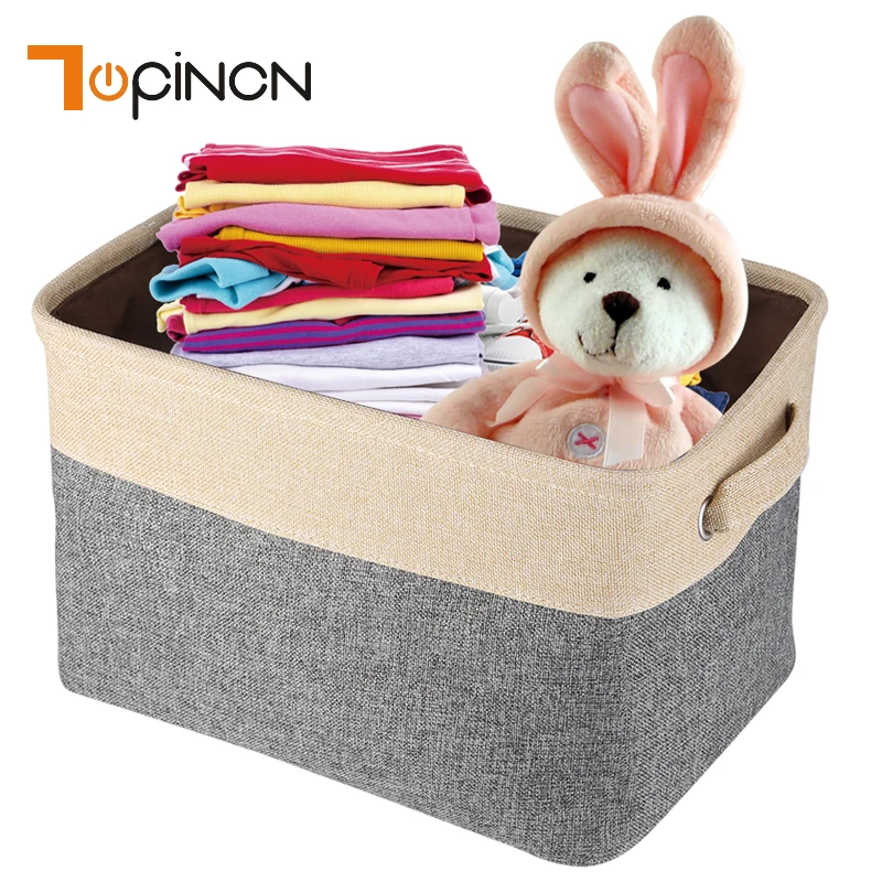 Foldable Linen Toy Storage Box Bin Basket Clothes Storage Organizer Towel Laundry Box Container Home Storage Sundries
Foldable Linen Toy Storage Box Bin Basket Clothes Storage Organizer Towel Laundry Box Container Home Storage Sundries