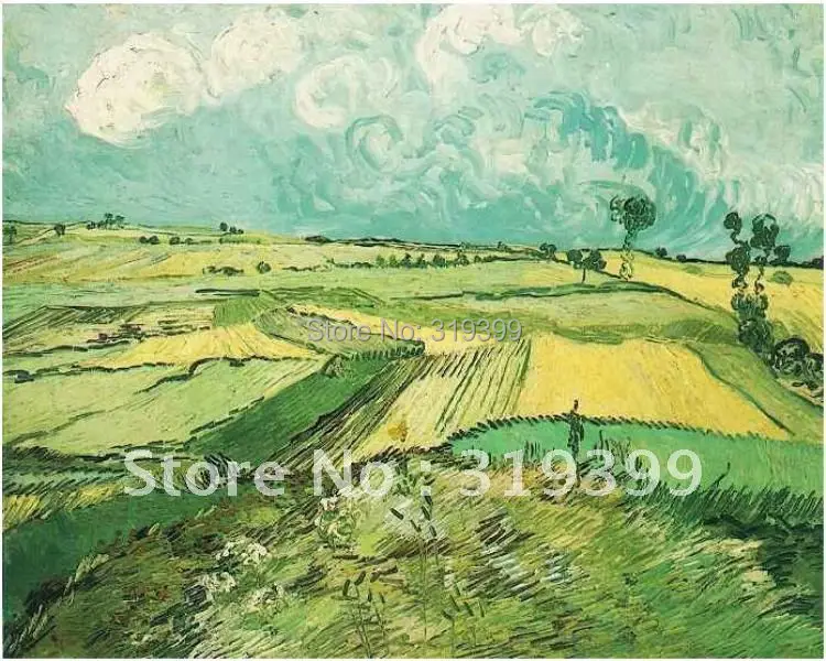 Vincent Van Gogh Oil Painting,Wheat Fields at Auvers Under Clouded Sky , oil reproduction,100%handmade,Free DHL Shipping
Vincent Van Gogh Oil Painting,Wheat Fields at Auvers Under Clouded Sky , oil reproduction,100%handmade,Free DHL Shipping