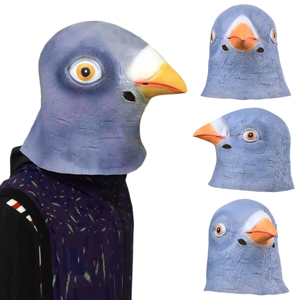 Hot sale Pigeon Latex Mask breathable halloween full face head mask Halloween Masquerade Mask Fancy Dress Party Cosplay Costume
Hot sale Pigeon Latex Mask breathable halloween full face head mask Halloween Masquerade Mask Fancy Dress Party Cosplay Costume