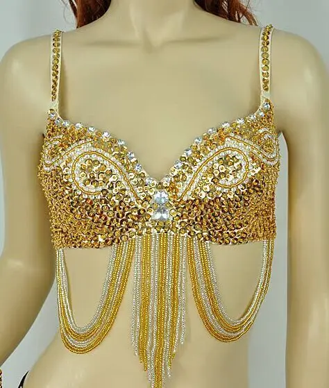 High Quality Bright Sequin Beading Pearls Tassel Rhinestone Bustier Bralette Crop Top Party Club Stage Costume Sexy Bandage Tank
High Quality Bright Sequin Beading Pearls Tassel Rhinestone Bustier Bralette Crop Top Party Club Stage Costume Sexy Bandage Tank