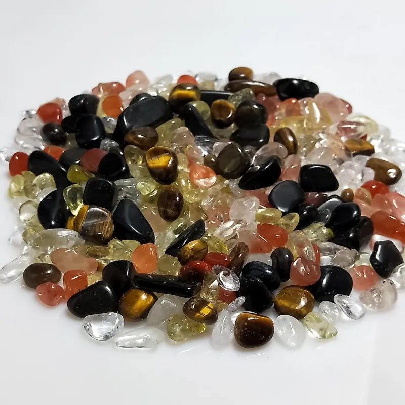 100g colorful natural red crystal clear quartz Tigers eye citrine Obsidian gravel specimens Mixed stones mineral Fish Tank Decor
100g colorful natural red crystal clear quartz Tigers eye citrine Obsidian gravel specimens Mixed stones mineral Fish Tank Decor