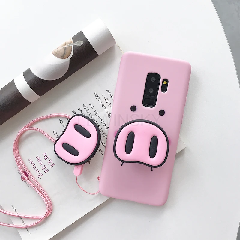 Cute Cartoon Pig Nose Phone Case For Samsung Galaxy A50 A40 A70 A30 M20 A9 A7 A750 S10 S10e A6 J6 J4 S9 S8 Plus 2018 Note 9 8
Cute Cartoon Pig Nose Phone Case For Samsung Galaxy A50 A40 A70 A30 M20 A9 A7 A750 S10 S10e A6 J6 J4 S9 S8 Plus 2018 Note 9 8