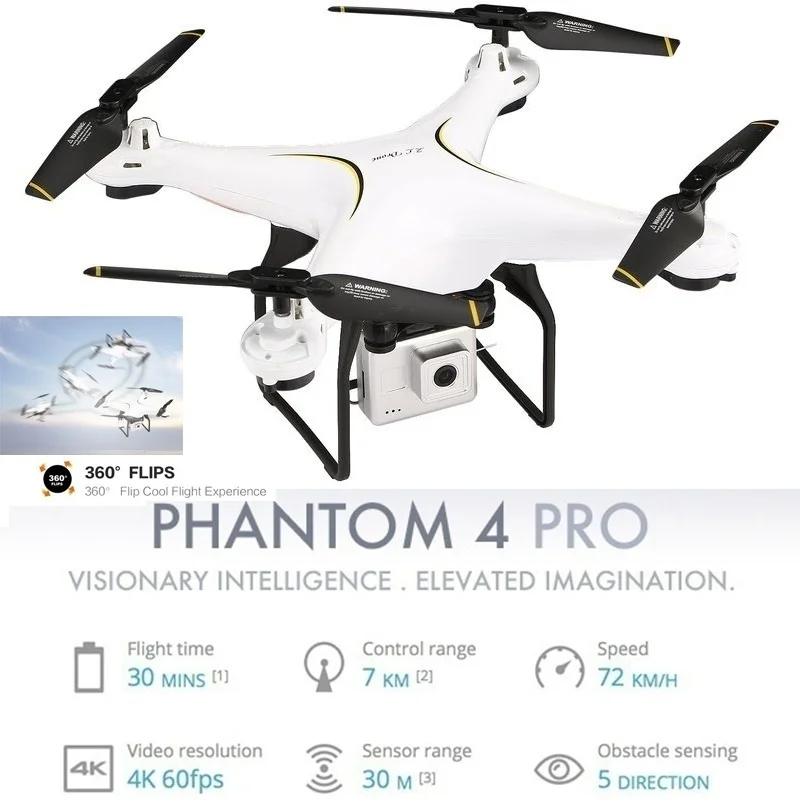 Remote Control Drone 2.4G FPV Four-axis Aircraft 2MP Wifi Wide-angle Camera Height Headless Mode Automatically Return
Remote Control Drone 2.4G FPV Four-axis Aircraft 2MP Wifi Wide-angle Camera Height Headless Mode Automatically Return
