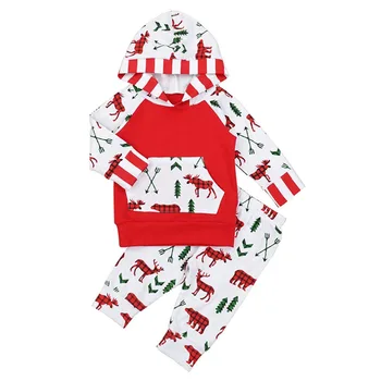 OKlady Baby Christmas Outfit Newborn Girl Boy Pocket Hoodie Cute Reindeer Pants My First Xmas Clothing Set
OKlady Baby Christmas Outfit Newborn Girl Boy Pocket Hoodie Cute Reindeer Pants My First Xmas Clothing Set