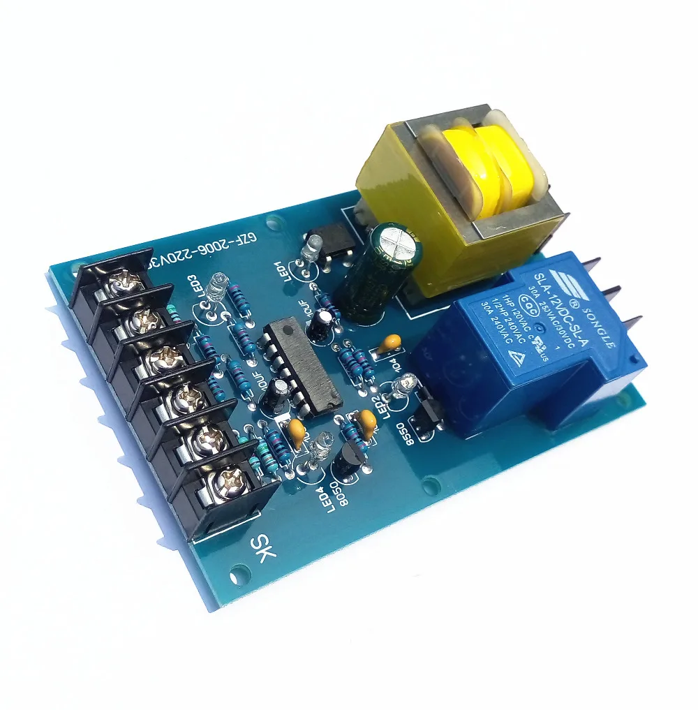 AC 220V Multifunction High power Automatic Liquid Level Controller Module Water Level Detection Sensor
AC 220V Multifunction High power Automatic Liquid Level Controller Module Water Level Detection Sensor