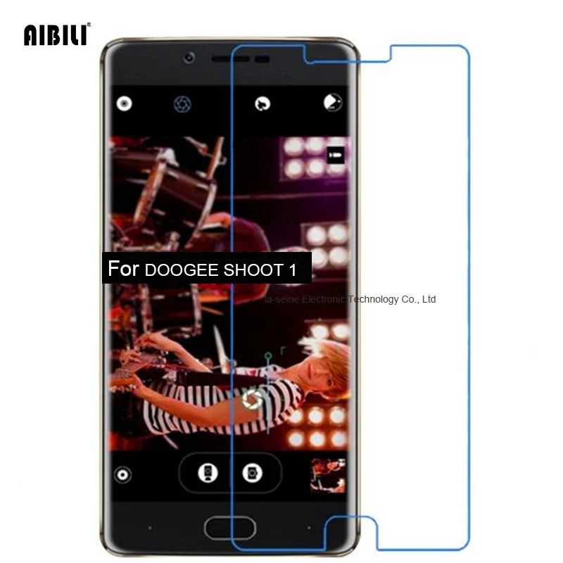 Для DOOGEE стрелять 1 закаленное Стекло Экран Protector 0 26 мм 9 H 2.5D защитной пленкой на 5