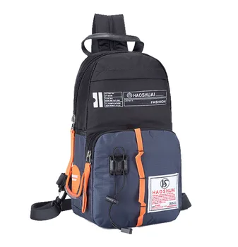 Men nylon Multipurpose Chest Bag Shoulder Back Zipper Back pack Riding Messenger pack Sling Chest Bag Hand bag
Men nylon Multipurpose Chest Bag Shoulder Back Zipper Back pack Riding Messenger pack Sling Chest Bag Hand bag