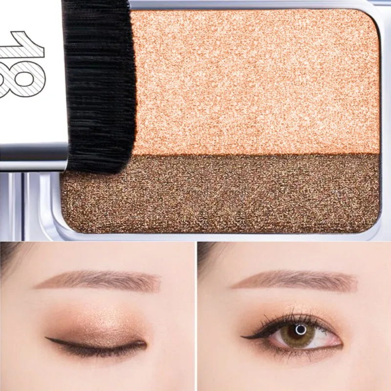 8 colors Shimmer Lazy Eyeshadow Two-Tone Gradient Eye Shadow Palette Make Up Brush Tool Set Eye Shadow
8 colors Shimmer Lazy Eyeshadow Two-Tone Gradient Eye Shadow Palette Make Up Brush Tool Set Eye Shadow