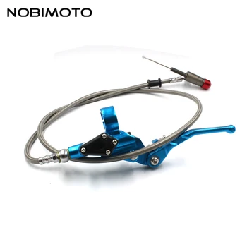 New Off Road Alloy Hydraulic Master Cylinder Clutch Lever Oil Hose Line 90/120mm Fit For Motorcycle Dirt Pit Monkey Bike BL-111
New Off Road Alloy Hydraulic Master Cylinder Clutch Lever Oil Hose Line 90/120mm Fit For Motorcycle Dirt Pit Monkey Bike BL-111