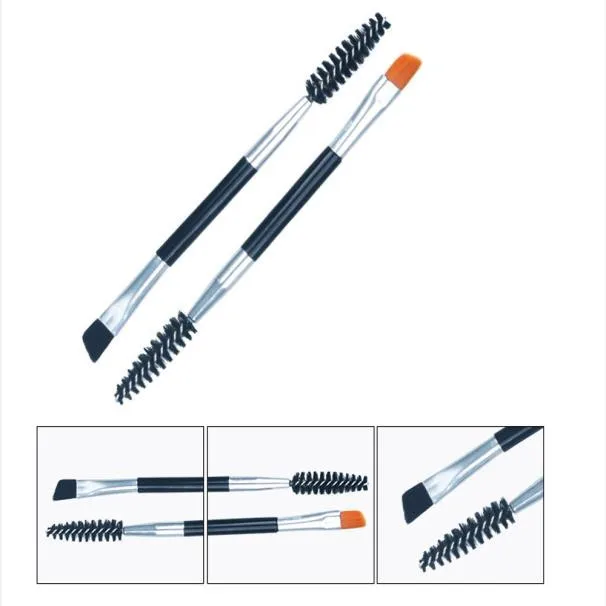 1PC Makeup Double-headed Inclined Eyebrow Eyelashes Brush Volume Tool Nylon Black Yellow Double side Makeup Brushes
1PC Makeup Double-headed Inclined Eyebrow Eyelashes Brush Volume Tool Nylon Black Yellow Double side Makeup Brushes