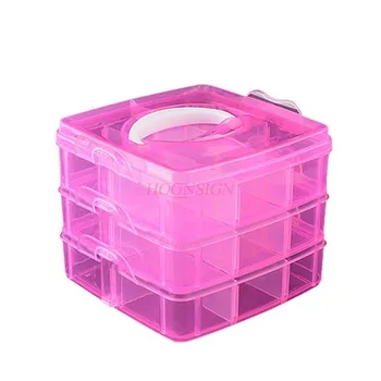 Manicure 3 Layer Tool Box Cosmetic Storage Box Portable Detachable Toolbox Finishing Box Jewelry Box Storage Sale
Manicure 3 Layer Tool Box Cosmetic Storage Box Portable Detachable Toolbox Finishing Box Jewelry Box Storage Sale