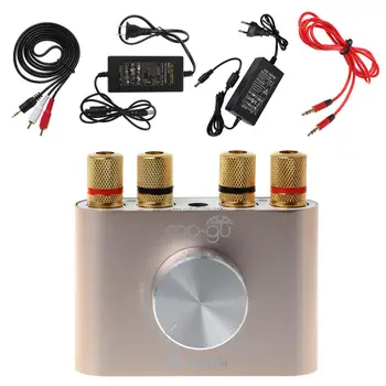 1 Set 2x50W Mini Bluetooth Digital Amplifier HiFi Stereo Amp Home Audio Power Supply Adapter Converter
1 Set 2x50W Mini Bluetooth Digital Amplifier HiFi Stereo Amp Home Audio Power Supply Adapter Converter