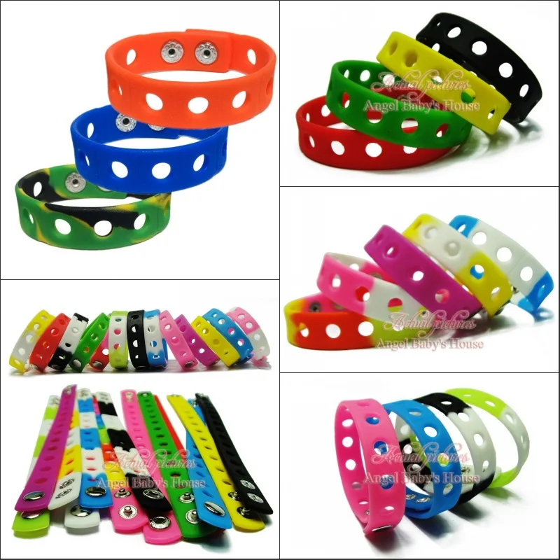 Free DHL/EMS 200PCS 21CM or 18CM Mixed 14 Colors Silicone Wristbands Soft Bracelets Bands for Shoe Charms Croc,Kids Party Favors
Free DHL/EMS 200PCS 21CM or 18CM Mixed 14 Colors Silicone Wristbands Soft Bracelets Bands for Shoe Charms Croc,Kids Party Favors