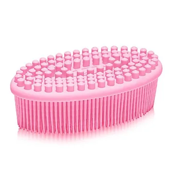 Silicone Soft Skin Body Bath Brush Bristles Exfoliating Massage Shower Cleaning Brush Double Side Clean Brush Back Scrubber
Silicone Soft Skin Body Bath Brush Bristles Exfoliating Massage Shower Cleaning Brush Double Side Clean Brush Back Scrubber
