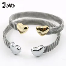 JOVO LOVE титановые сетчатые браслеты оптом винтажные из