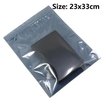 23cm*33cm Reclosable Anti-Static Shielding Bags ESD Antistatic Package Bag Ziplock Zipper Pack Anti Static Storage Packaging Bag
23cm*33cm Reclosable Anti-Static Shielding Bags ESD Antistatic Package Bag Ziplock Zipper Pack Anti Static Storage Packaging Bag