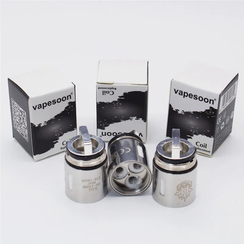TFV8 Coil Head V8-T8 V8-T6 V8-Q4 V8-X4 V8-T10 V8 Replacement Coils For TFV8 Cloud Beast Tank 3pcs
TFV8 Coil Head V8-T8 V8-T6 V8-Q4 V8-X4 V8-T10 V8 Replacement Coils For TFV8 Cloud Beast Tank 3pcs