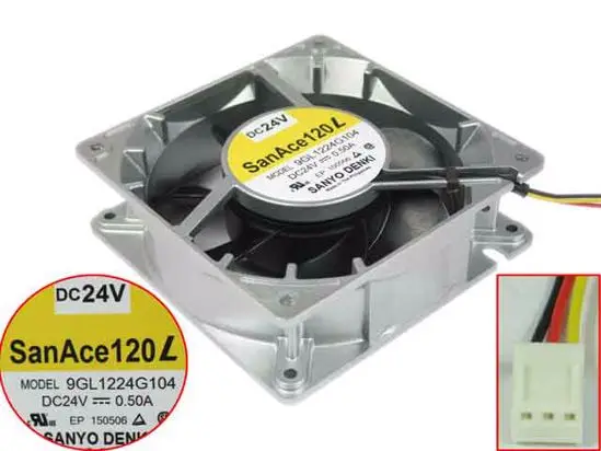 3-проводной вентилятор для охлаждения сервера Sanyo Denki 9GL1224G104 DC 24V 0.50A 120x120x38 мм
3-проводной вентилятор для охлаждения сервера Sanyo Denki 9GL1224G104 DC 24V 0.50A 120x120x38 мм