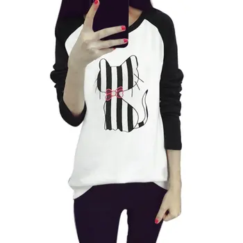 Korean College Wind Women Hoodies 2016 Fashion Cartoon Cat Sweatshirt Loose Printed Mixed Color Harajuku Hoodie Female Sudaderas
Korean College Wind Women Hoodies 2016 Fashion Cartoon Cat Sweatshirt Loose Printed Mixed Color Harajuku Hoodie Female Sudaderas