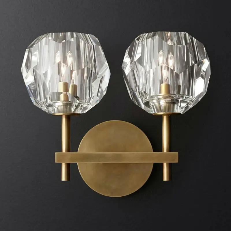 Wall Lamp Crystal Wall Sconce Luxurious Luminaire Loft Wandlamp Led Wall Lights BedRoom Iron Applique Lamparas Fixtures
Wall Lamp Crystal Wall Sconce Luxurious Luminaire Loft Wandlamp Led Wall Lights BedRoom Iron Applique Lamparas Fixtures