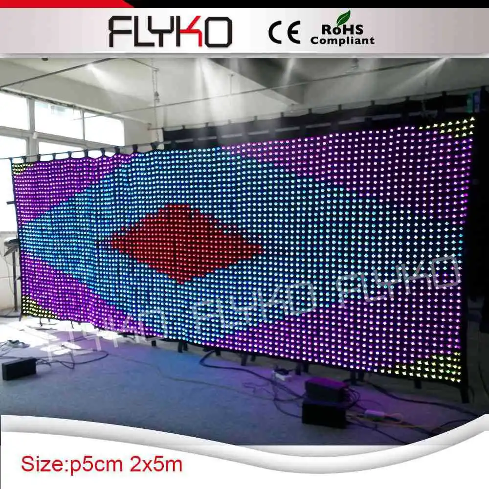 P50mm led soft display stage curtain with PC controller | Лампы и освещение
